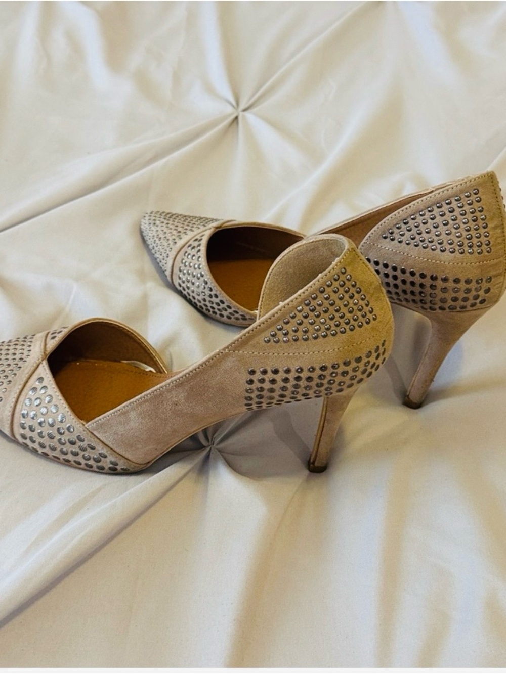 Studded D’Orsay Pumps